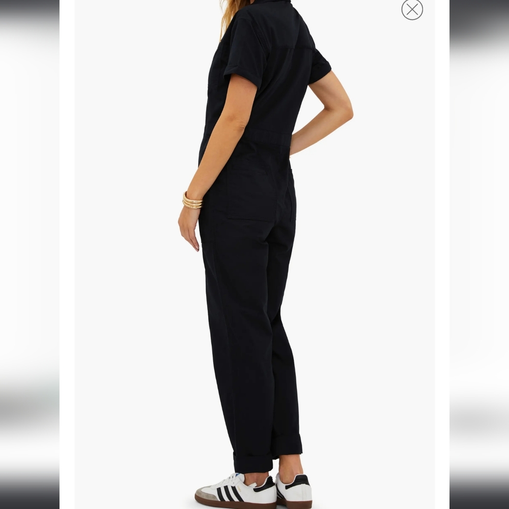 Beach Riot - Black Racetrack Jumpsuit - Picture 2 of 6
